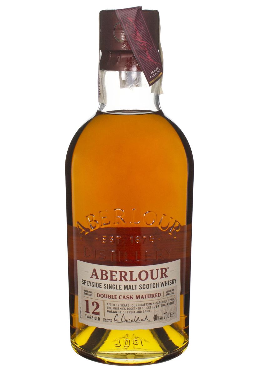 Виски Aberlour 12 y.o. в тубусе 43% 0.7 л