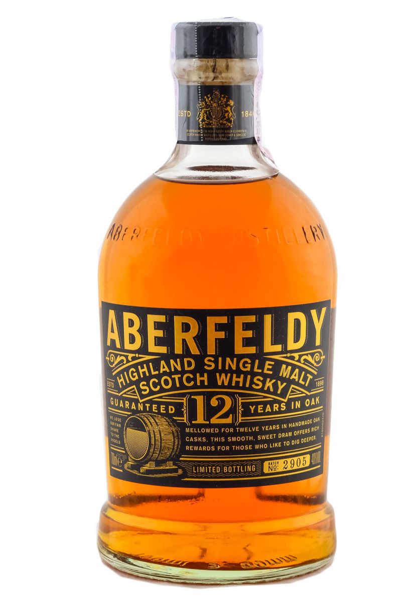 Виски Aberfeldy 12 y.o. в тубусе 40% 0.7 л