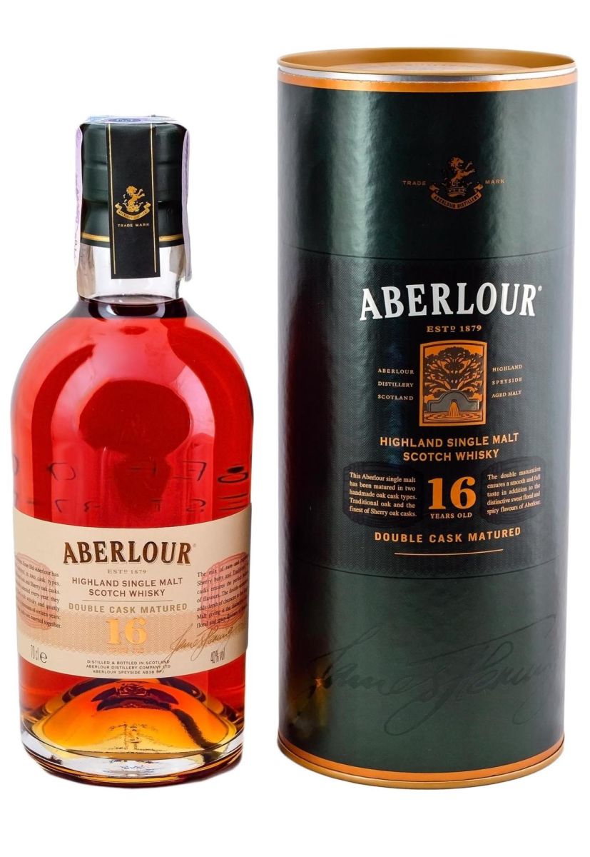Виски Aberlour 16 лет в тубусе 40% 0,7 л