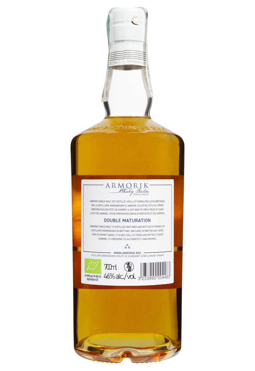 Віскі Armorik Double Maturation Single Malt в коробці 0.7 л