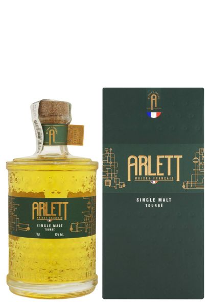 Віскі Arlett Single Malt Tourbe в коробці 0.7 л