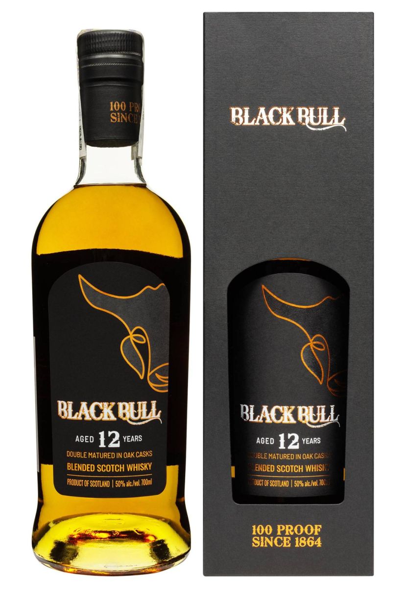 Віскі Black Bull 12 YO Blended Scotch 0.7 л