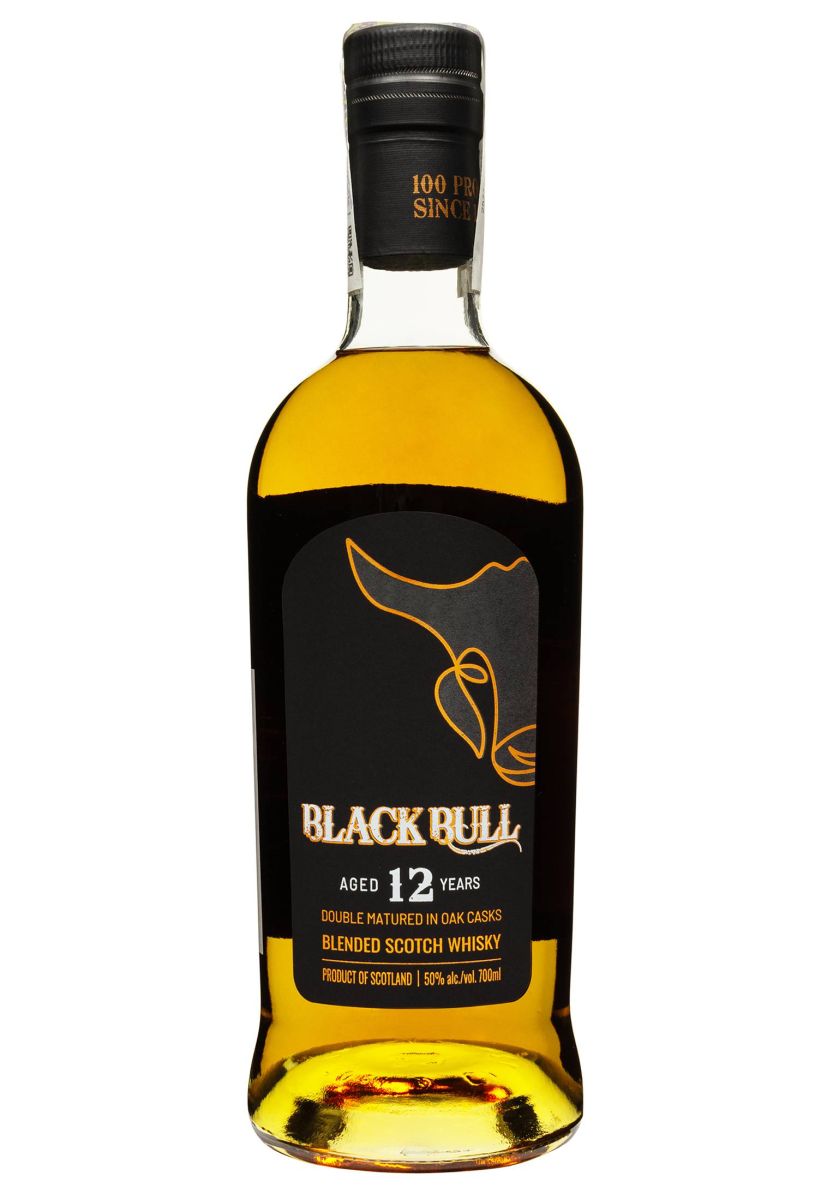 Віскі Black Bull 12 YO Blended Scotch 0.7 л