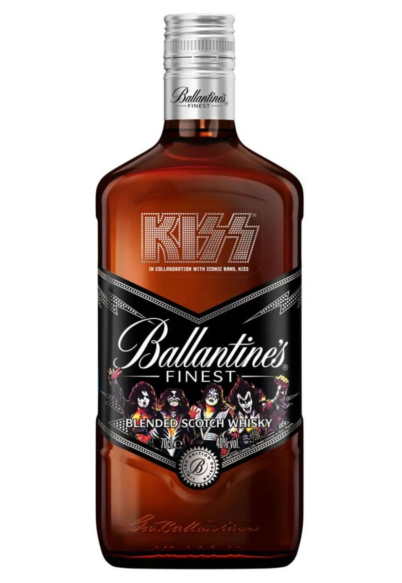 Віскі Ballantine's Finest LE Kiss 40% 0.7 л