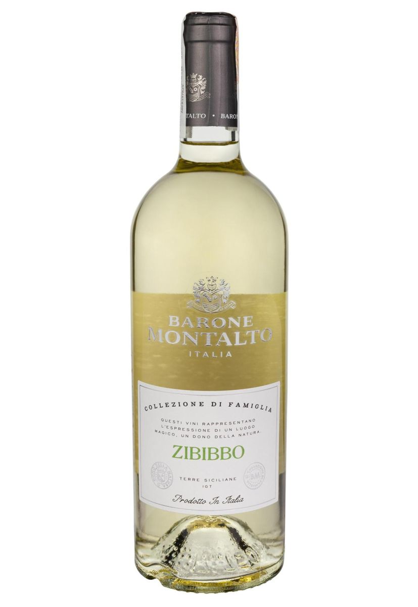 Вино Baron Montalto Zibibbo Collezione di Famiglia IGP Белое Полусухое 0.75 л