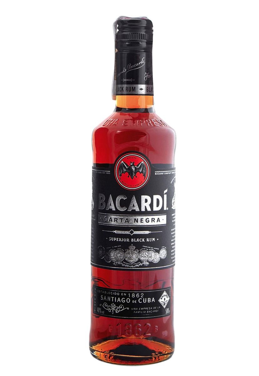 Ром Bacardi Carta Negra 40% 0.5 л