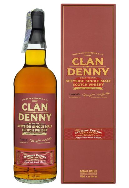Віскі Clan Denny Speyside Single Malt 0.7 л