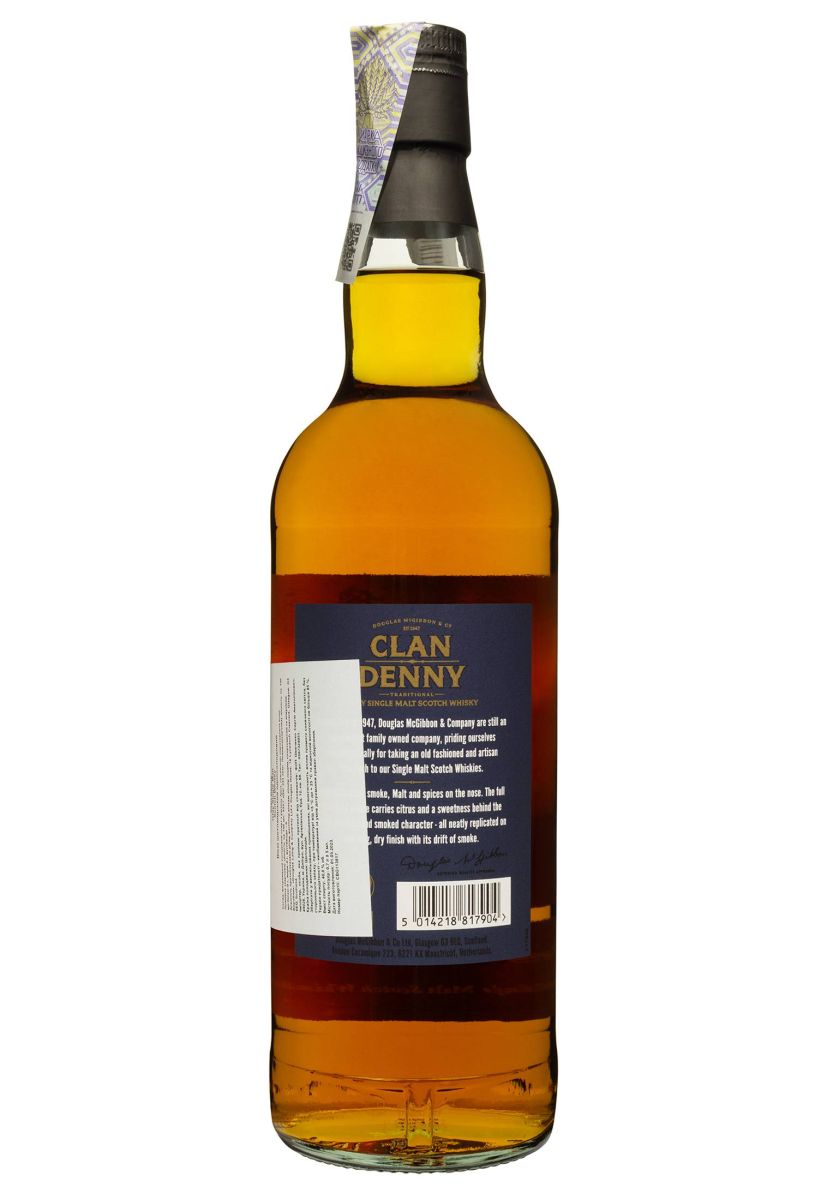 Віскі Clan Denny Islay Single Malt 0.7 л
