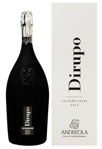 Вино ігристе Valdobbiadene Dirupo Prosecco Superiore Brut DOCG 1.5 л
