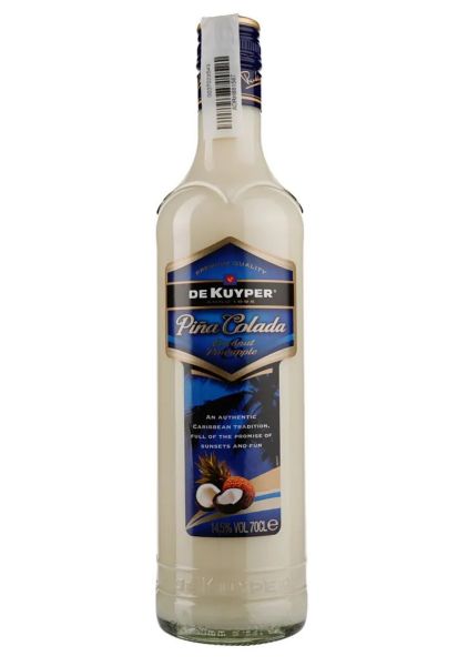 Лікер De Kuyper Pina Colada Кокосово-ананасовий 14,5% 0,7 л