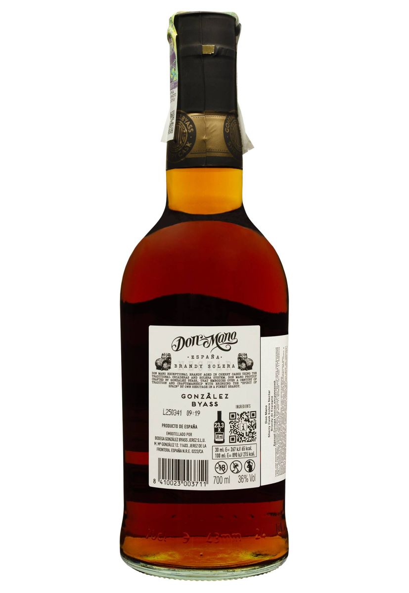 Бренди Don Mano Sherry Cask Solera Nectar 0.7 л