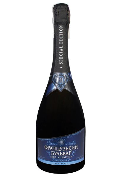 Вино ігристе Французький бульвар Special Edition Біле Напівсухе 0.75 л