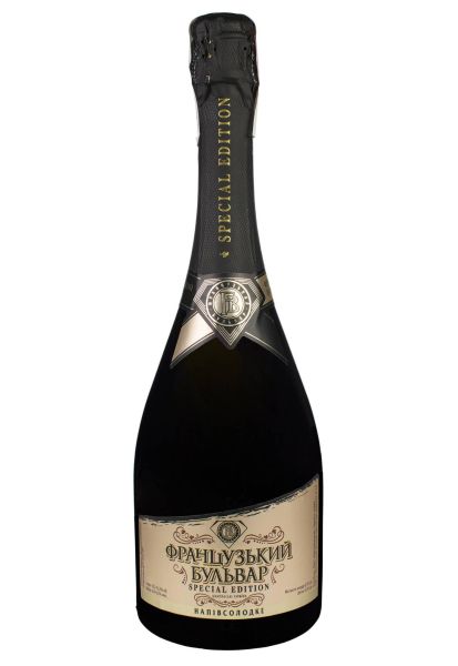 Вино ігристе Французький бульвар Special Edition Напівсолодке 0.75 л
