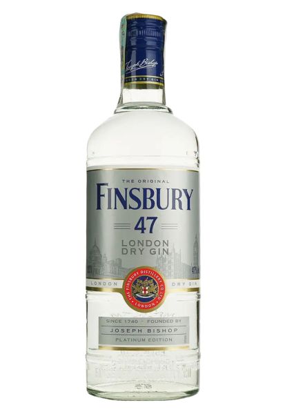 Джин Finsbury Platinum London Dry Gin 47% 0,7 л