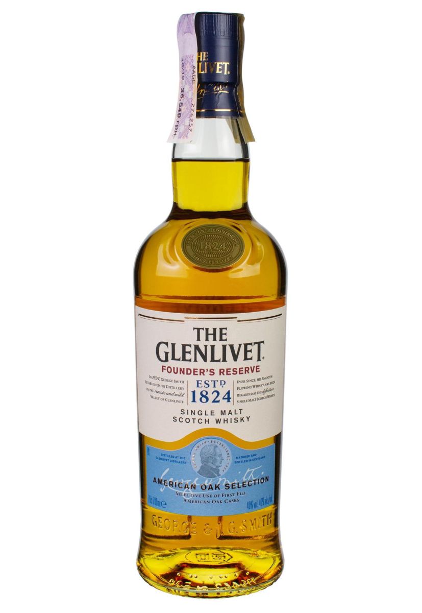 Виски The Glenlivet Founder's Reserve в коробке 0.7 л