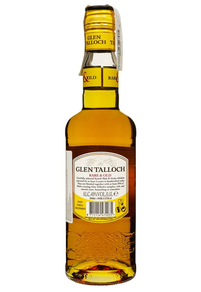 Віскі Glen Talloch Rare & Old Blended Scotch 0.5 л