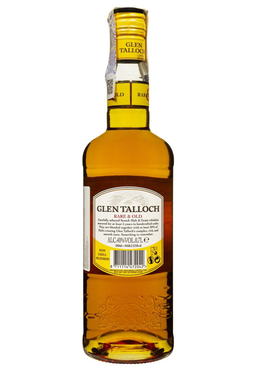 Віскі Glen Talloch Rare & Old Blended Scotch 0.7 л