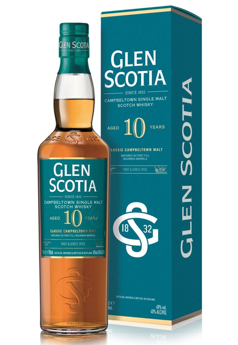 Виски Glen Scotia 10 лет в коробке 0,7 л
