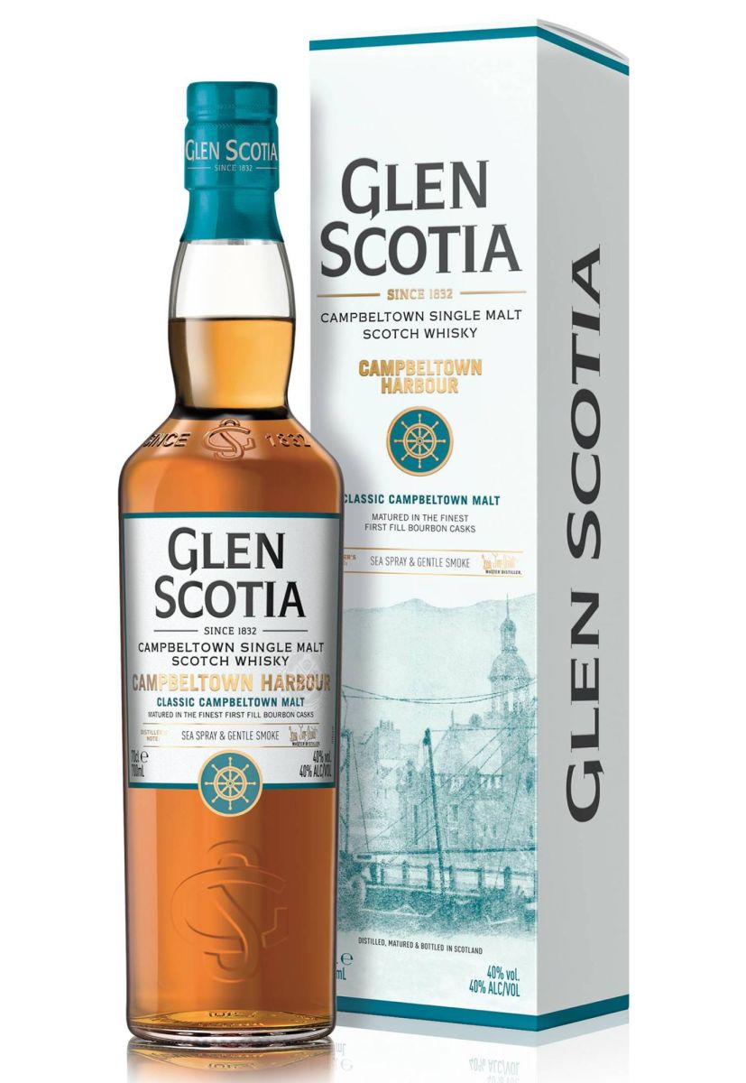 Виски Glen Scotia Campbeltown Harbour в коробке 0,7 л
