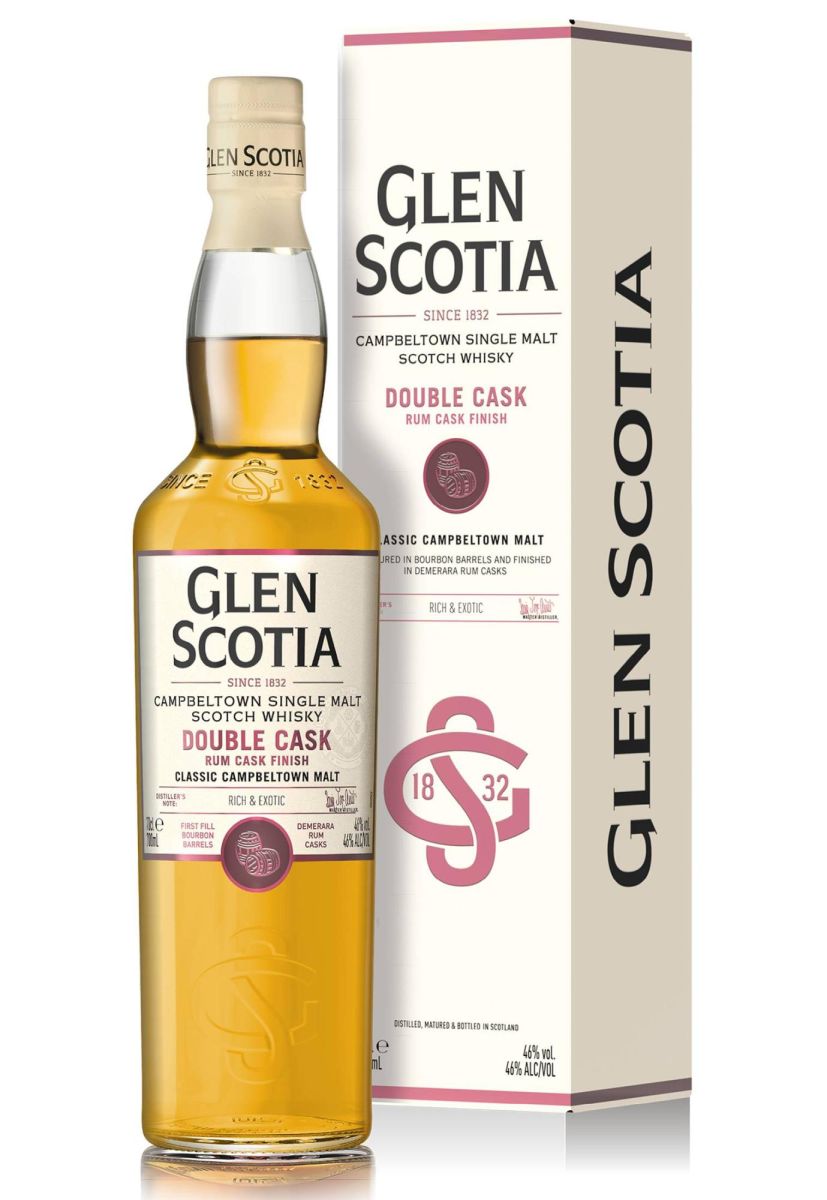 Віскі Glen Scotia Double Cask Rum Cask Finish в коробці 0.7 л