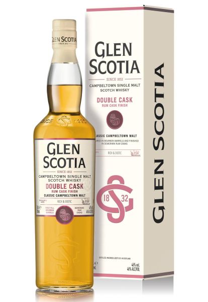 Віскі Glen Scotia Double Cask Rum Cask Finish в коробці 0.7 л