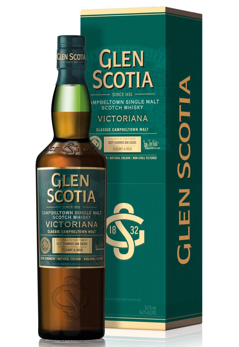 Виски Glen Scotia Campbeltown Victoriana в коробке 0,7 л
