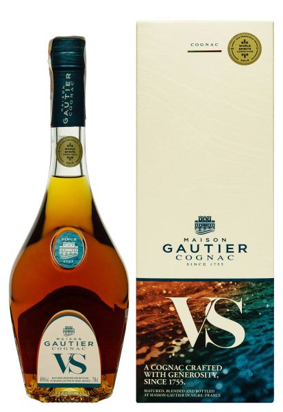 Коньяк Gautier V.S. в коробке 0.7 л