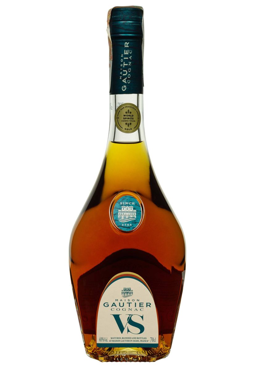 Коньяк Gautier V.S. в коробке 0.7 л