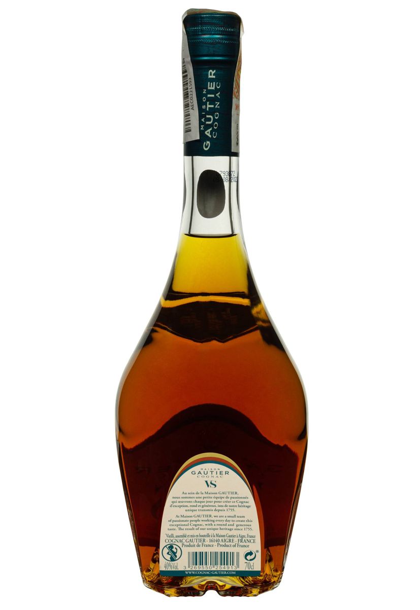 Коньяк Gautier V.S. в коробке 0.7 л