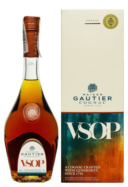 Коньяк Gautier V.S.O.P. в коробке 0.7 л
