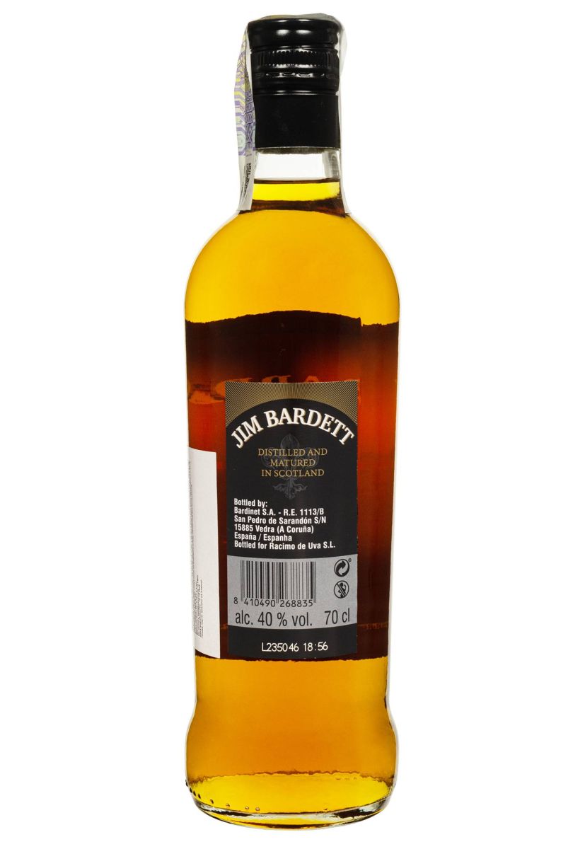 Виски Jim Bardett Blended Scotch Whisky 0.7 л
