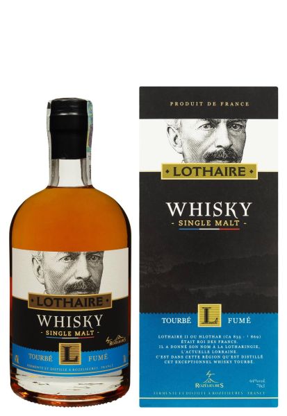 Віскі Lothaire Single Malt Tourb Fum в коробці 0.7 л