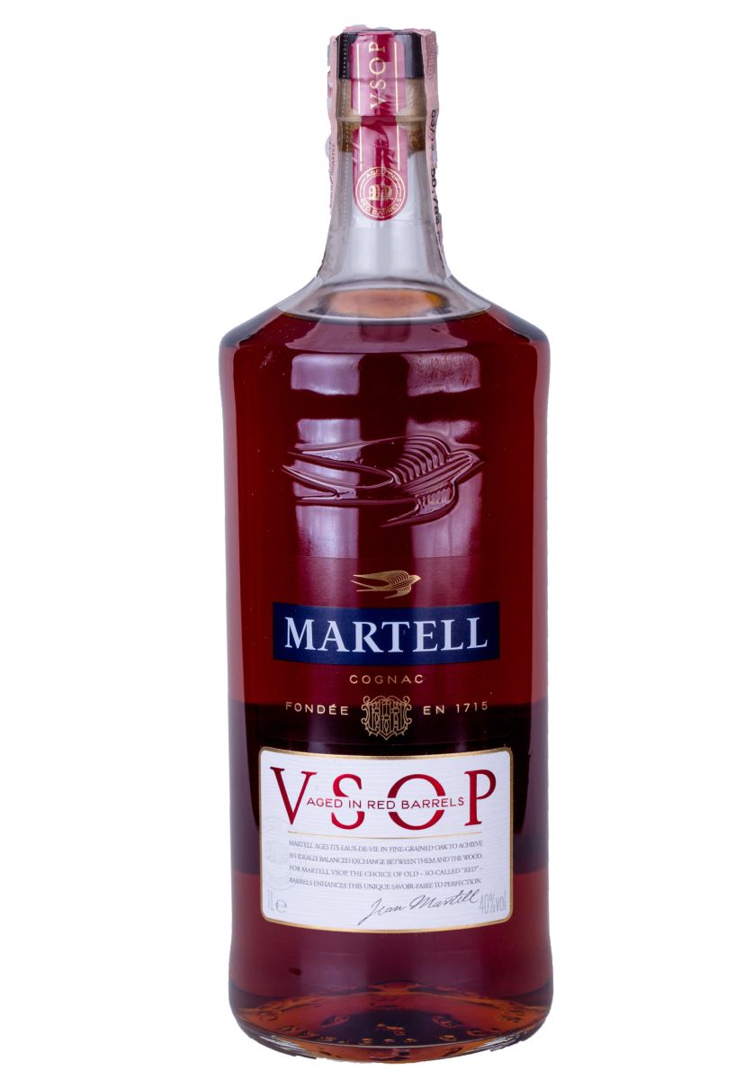 Коньяк MARTELL VSOP у коробці 1 л