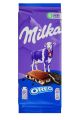 Шоколад Milka з молочною начинкою зі смаком ванілі та шматочками печива Oreo 100 г