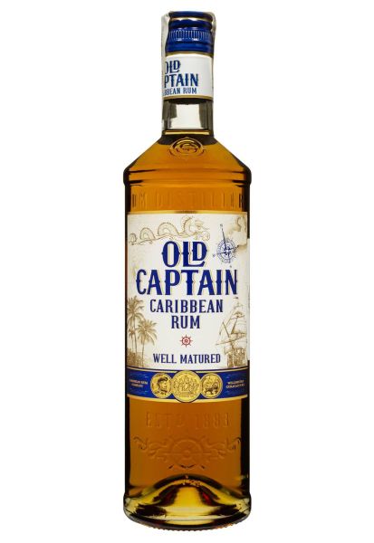 Ром Old Captain Caribbean Brown 0.7 л