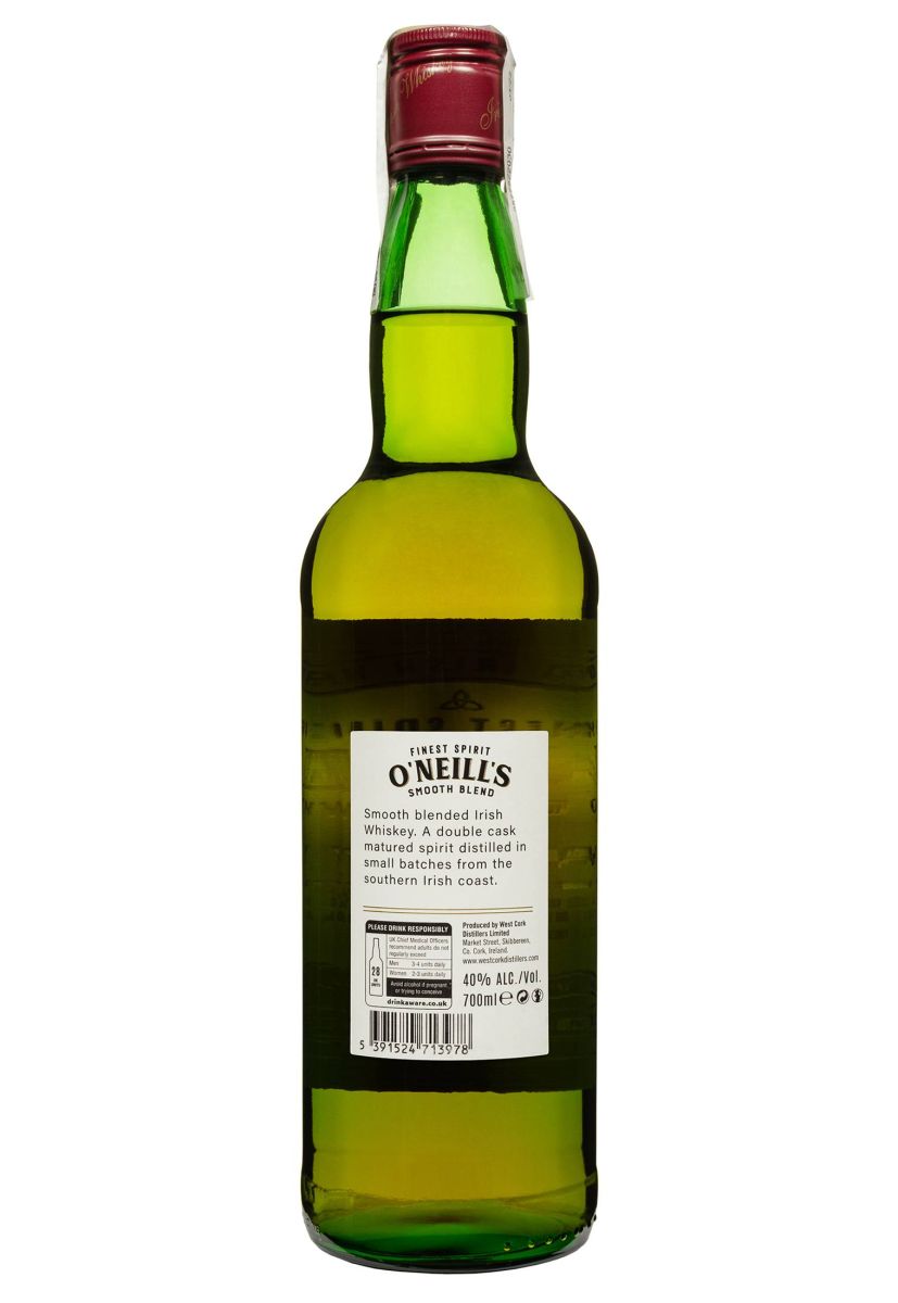 Віскі O'Neills Blended Smooth Blend 0.7 л