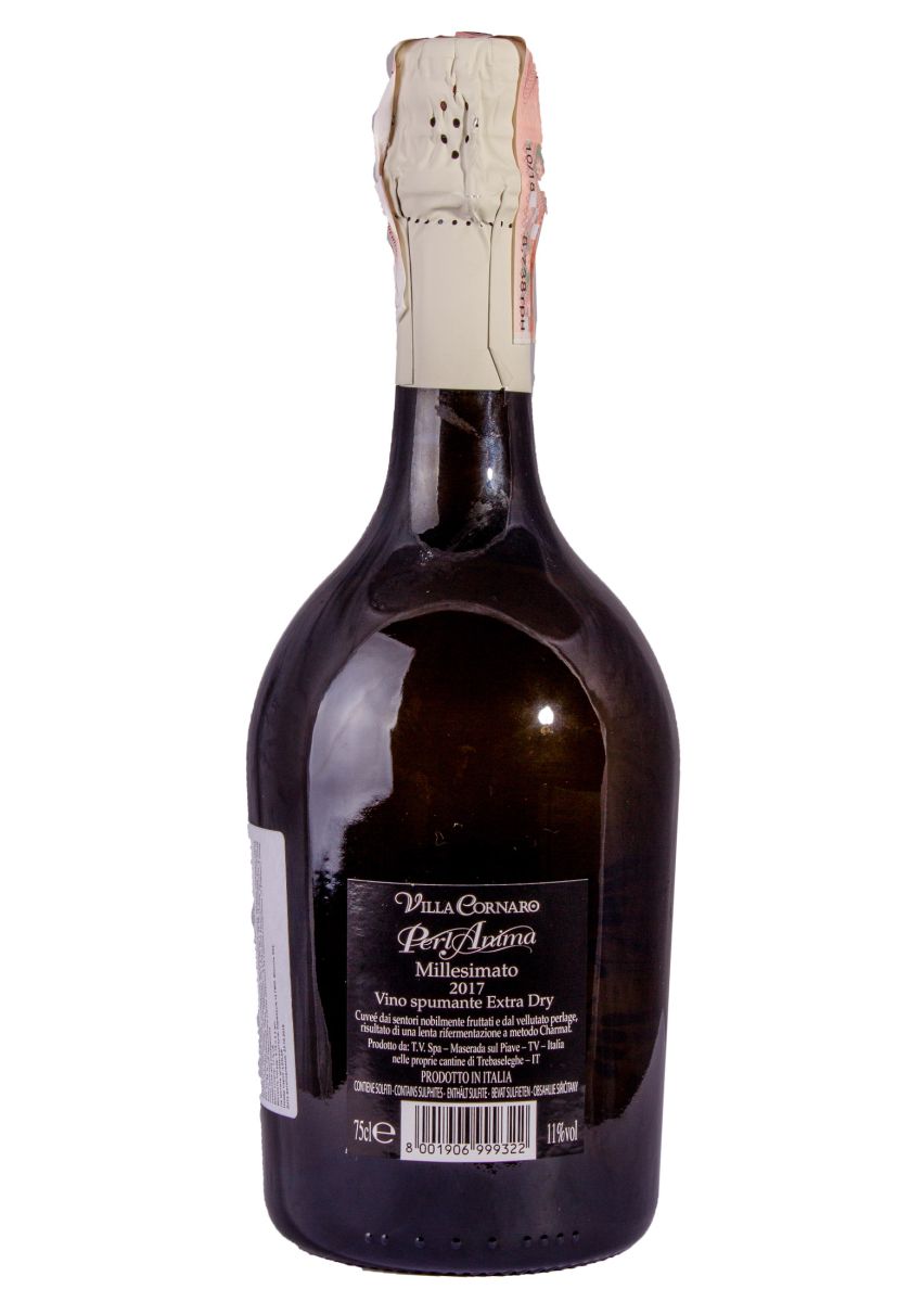 Вино ігристе Villa Cornaro Perlanima Cuvee Extra Dry 0.75 л
