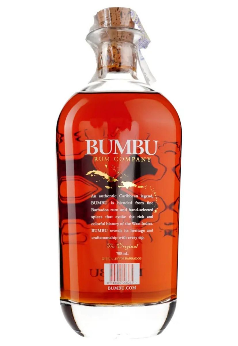 Ром Bumbu Original в тубусе 40% 0,7 л
