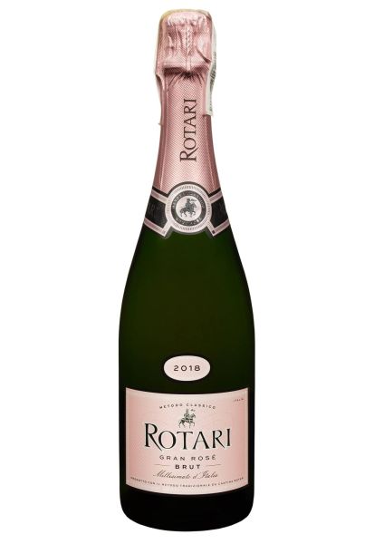 Вино ігристе Rotari Gran Rose Brut Рожеве Сухе 0,75 л