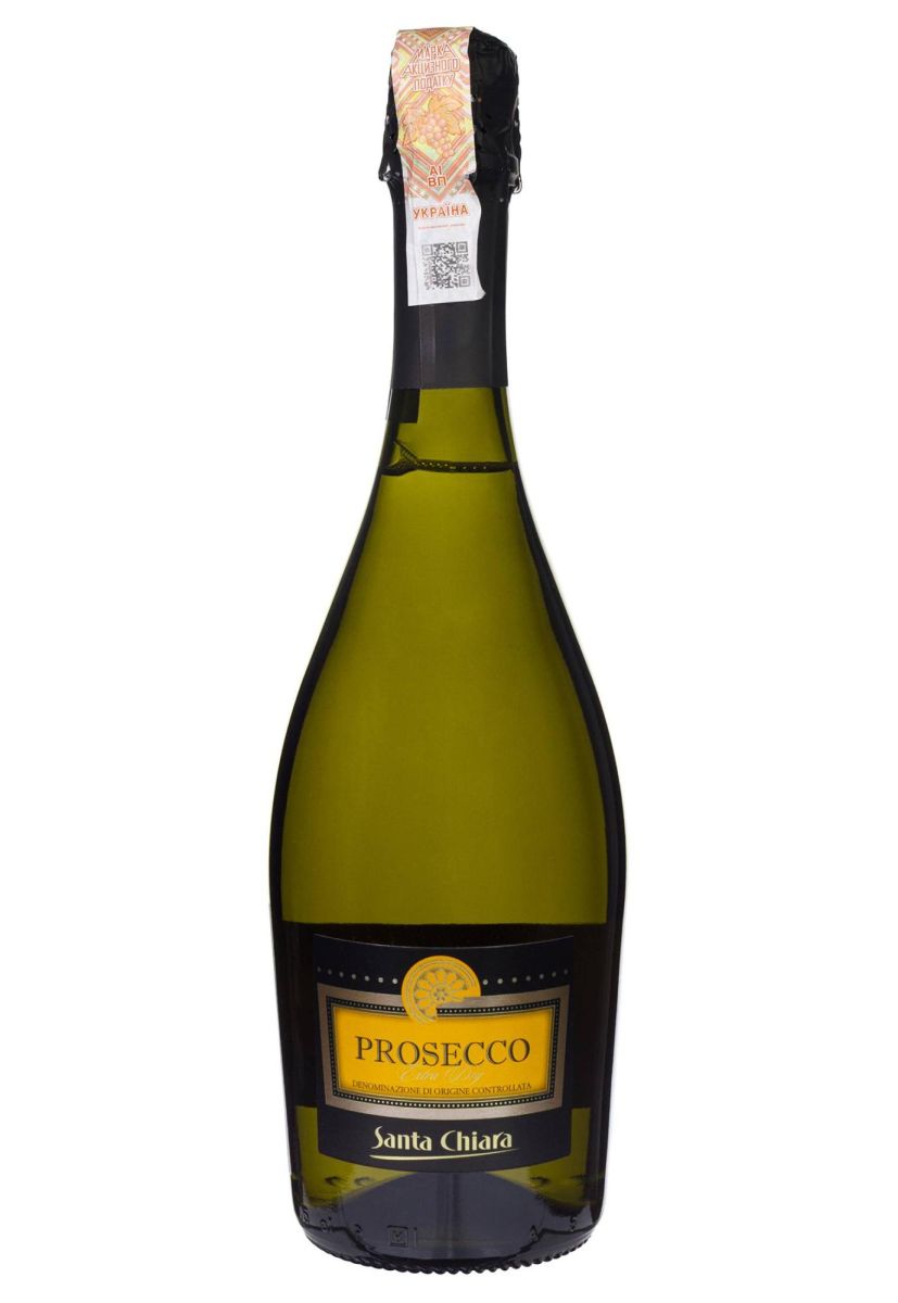 Вино Игристое Santa Chiara Prosecco Extra Dry 0.75 л