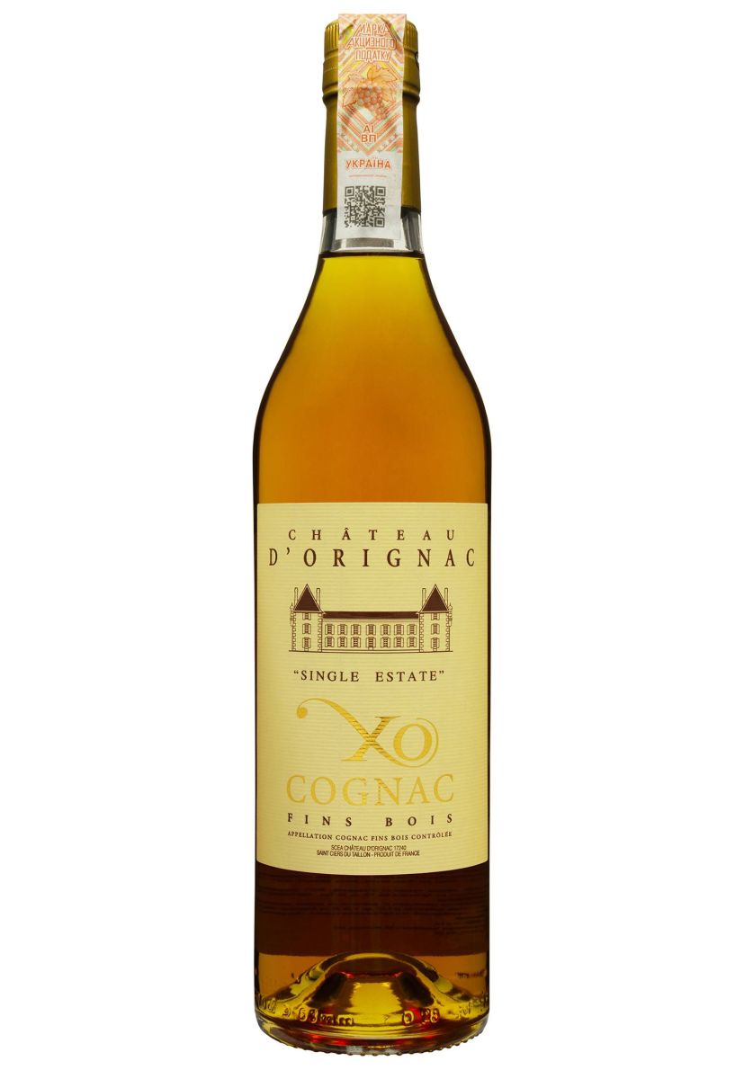 Коньяк Chateau d'Orignac Fins Bois X.O. в коробці 0.7 л