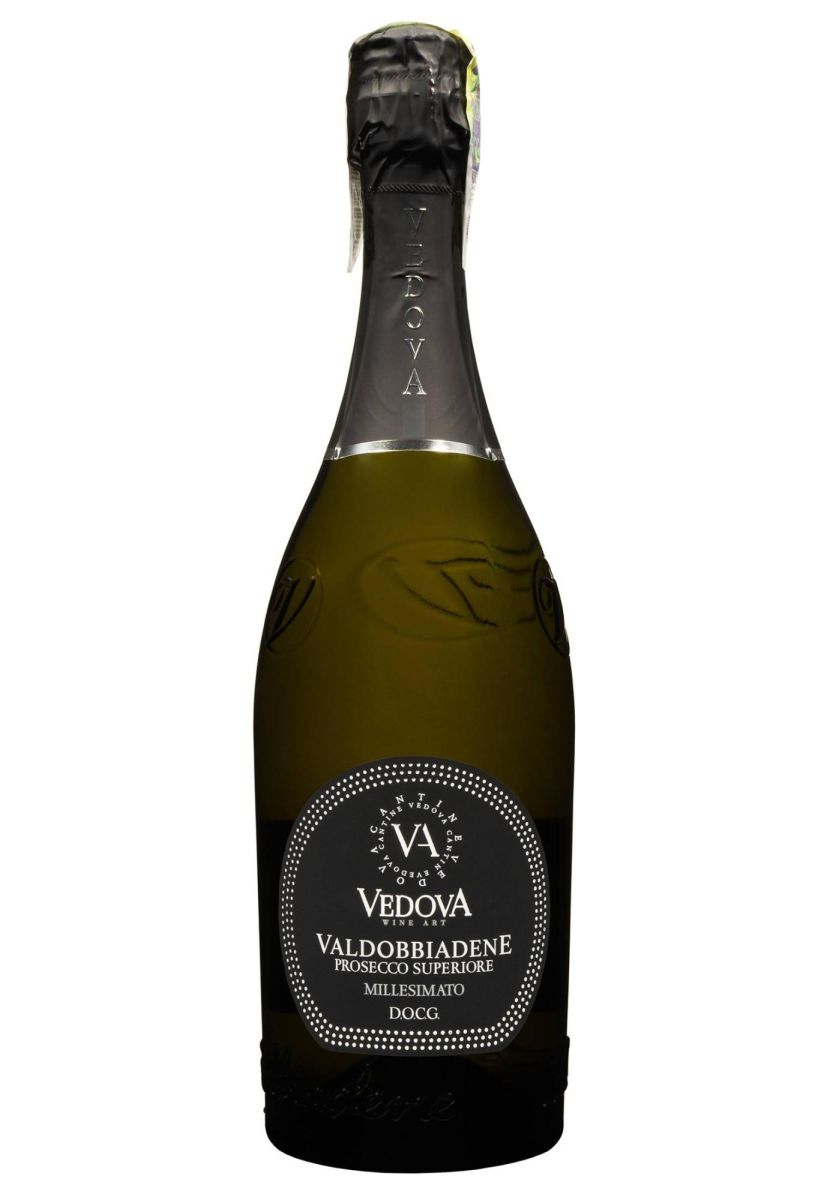 Вино ігристе Vedova Valdobbiadene Prosecco Superiore Millesimato Dry Біле Сухе 0.75 л