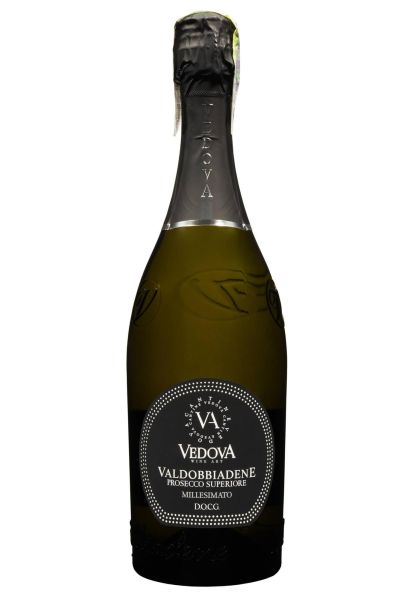 Вино ігристе Vedova Valdobbiadene Prosecco Superiore Millesimato Dry Біле Сухе 0.75 л