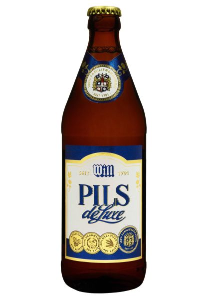 Пиво Will-Brau Pils de Luxe світле фільтроване 0.5 л